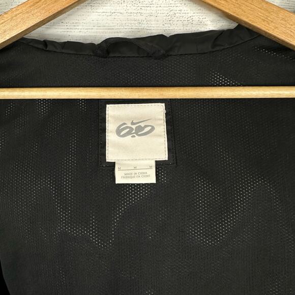 Nike 6.0 Womens size Medium Kesak Snowboarding Skiing Jacket Nylon Black 384696 - Picture 11 of 14